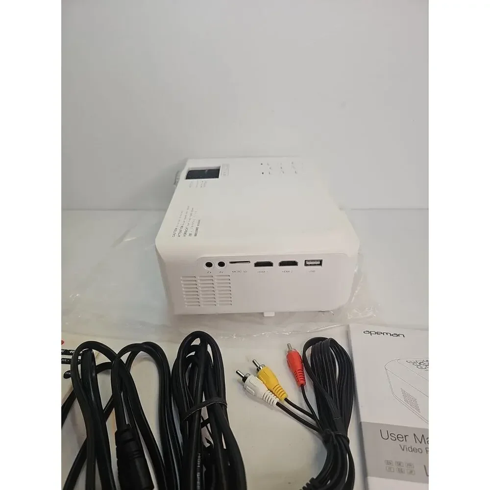 APEMAN LC550 Mini Video Projector 1280X720P LCD *NO BOX COMPLETE*